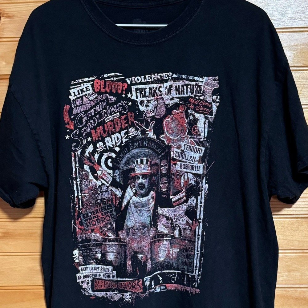 Black Graphic Tee